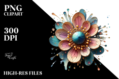Wooden Anemone Watercolor, PNG Product Image 2