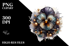 Glossy Pansy, High-Res PNG Product Image 2