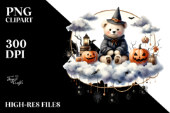 Bear Halloween Party PNG Product Image 2