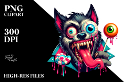 Mischievous Werewolf PNG Product Image 2
