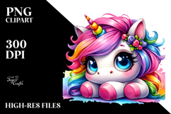 Expressive Unicorn PNG Product Image 2