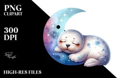 Colorful Cute Baby Seal Product Image 1