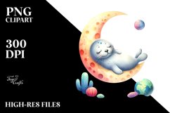 Colorful Cute Baby Seal Product Image 1