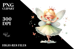 Simple Retro Fairy, High-Res PNG Product Image 2