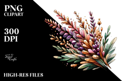 Abstract Stained Heather | Clipart Product Image 2