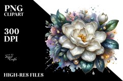 Detailed Gardenia Material Insertions | Clipart Product Image 3