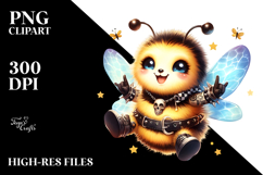 Cute Baby Bee PNG Product Image 2