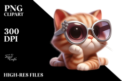 Sarcastic Cat with Sunglasses Product Image 2