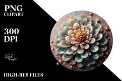 Glossy Chrysanthemum, High-Res PNG Product Image 2