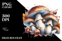Detailed Mushroom PNG Product Image 1