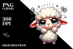 Whimsical Lamb with Anthropomorphic Features, High-Res PNG Product Image 2