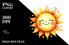 Smiling Sun PNG Product Image 2