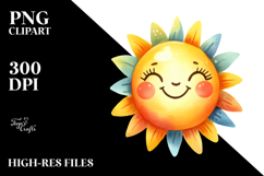 Smiling Sun PNG Product Image 2