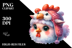 Proud Rooster Lamb | Clipart Product Image 2
