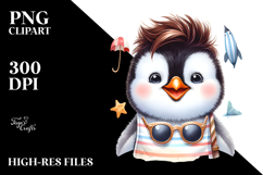 Cool Penguin PNG Product Image 2