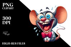 Excited Mouse with Bow Tie Product Image 2