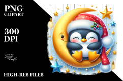 Cute Penguin Baby Clipart Product Image 2