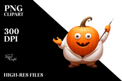 Simple Pumpkin Digital Art PNG Product Image 2