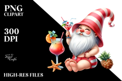 Whimsical Gnome Cocktail PNG Product Image 2