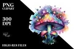 Magical Mushroom | Sublimation Clipart Product Image 1