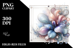 Abstract Glossy Iris PNG Product Image 2