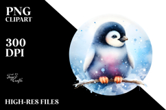 Cute Penguin Baby Clipart Product Image 2