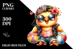 Energetic Baby Chicken PNG Product Image 2
