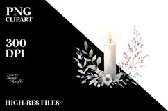 Simple Candle PNG Product Image 2