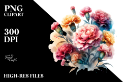 Colorful Abstract with Carnation Product Image 2