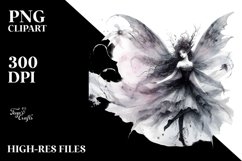 Gothic Fairy Clipart Product Image 1