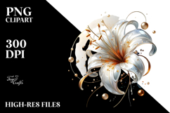 Glossy Lily Sublimation PNG Product Image 2