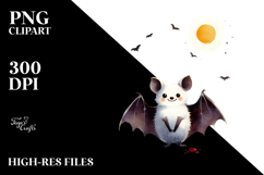 Funny Simple Bat PNG Product Image 2