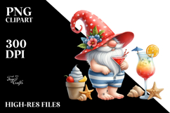 Whimsical Gnome Cocktail PNG Product Image 2