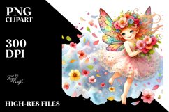 Colorful Fairy Tumbling with Petals Product Image 1