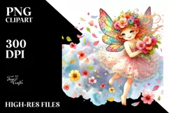 Colorful Fairy Tumbling with Petals Product Image 1