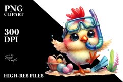 Dramatic Baby Chicken, PNG Product Image 2