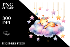 Pastel Giraffe Clipart Product Image 2
