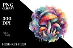 colorful Watercolor Splash | Sublimation | Clipart Product Image 3