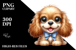 Cute Baby Cocker Spaniel, High-Res PNG Product Image 2