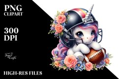 Pastel Baby Unicorn | Sublimation | Clipart Product Image 3