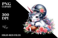 Pastel Baby Unicorn | Sublimation | Clipart Product Image 1