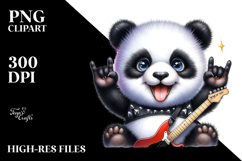 cute Baby Panda Rocker PNG Product Image 2