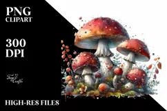 Detailed Mushroom, Transparent PNG Product Image 1