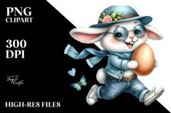Happy Bunny with Sunglasses, PNG Product Image 2