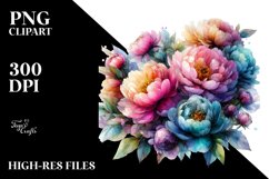 Detailed Vibrant Peonies Product Image 3