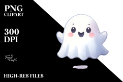 Funny Cute Ghost Bougee PNG Product Image 2