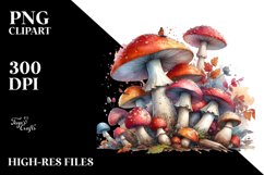 Detailed Mushroom with Splash Product Image 3