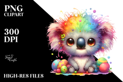 Colorful Layered Cute Baby Koala Product Image 2