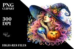 Artistic Witch Painting Product Image 3