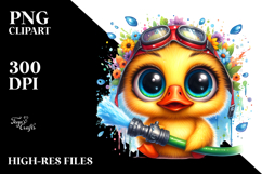 Vibrant Baby Duck Hose PNG Product Image 2